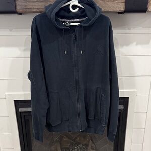 Men's Black Hoodie Jacket